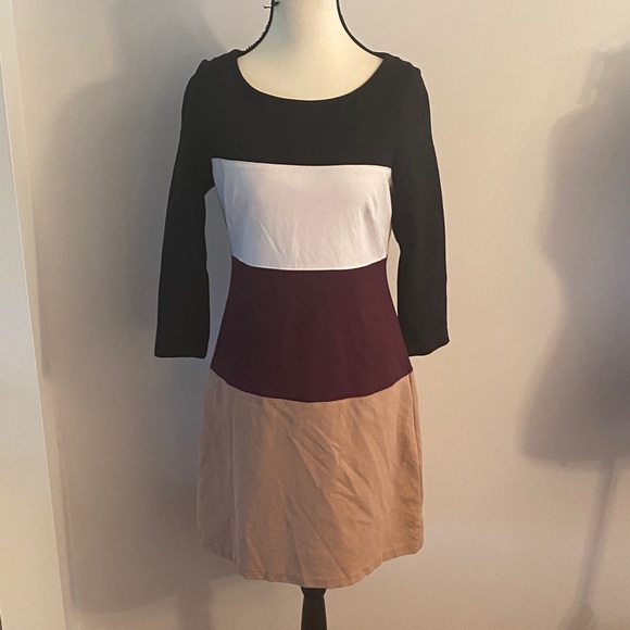 White House Black Market Dresses & Skirts - WHBM size 4 color blocked dress